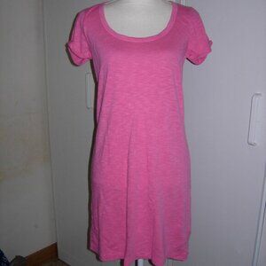GAP Pink Burnout T-Shirt Dress XS